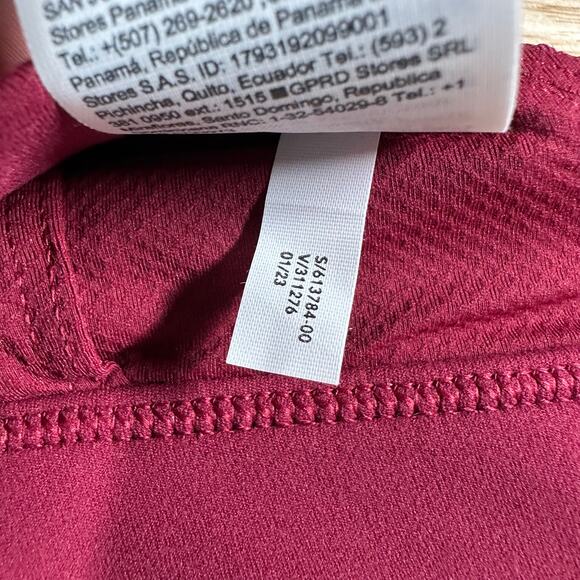 Athleta Exhale Rib Bra Coffeeberry Women's Size Medium D-DD New With Tags - Picture 7 of 9